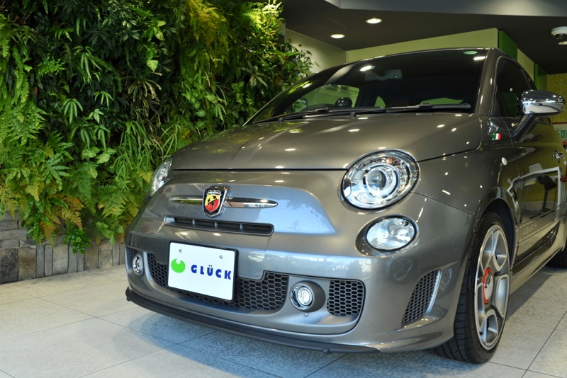 アバルト 595 competizione ブラウン/ブラック・コンビSabeltシート