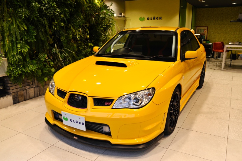 スバル Wrx Sti Spec C Type Ra R 300台限定車 特別色アストラルイエロー 限定50台 社外パーツ多数 中古車 情報 Gluck グルック