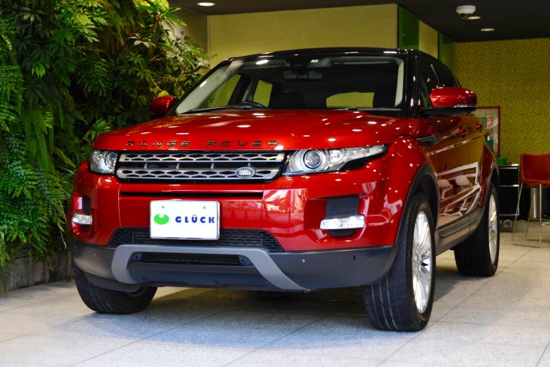 ランドローバー レンジローバー Evoque ピュア テクノロジーパック ブラックコントラストルーフ 中古車 情報 Gluck グルック世田谷