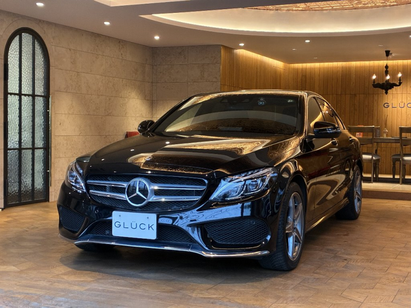 メルセデスベンツ Cクラス C200 4マチックAVG AMGライン 4WD ブラック