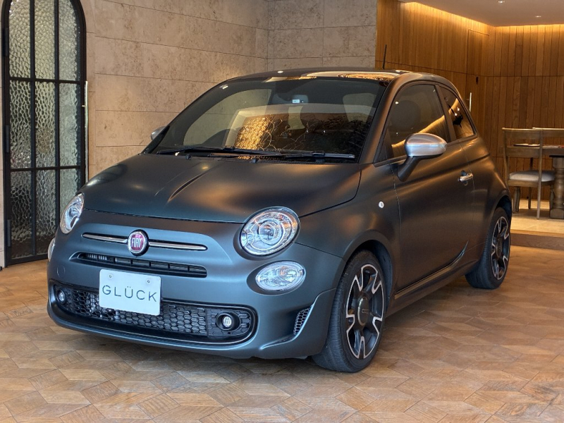 フィアット 500 マヌアーレ ピゥ チエロ 155台限定 禁煙車 ガラス