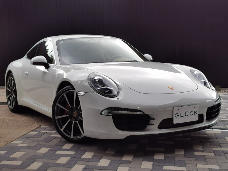 ポルシェ 911(Type991.1) PDK/左H／スポーツエキゾースト／白×ベージュ