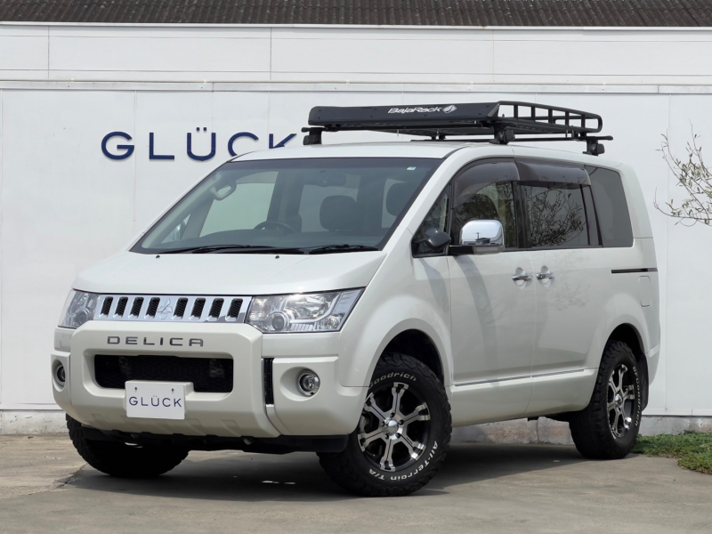 三菱 デリカD:5 2.2DTシャモニー 4WD 1オーナー 前後ドライブ